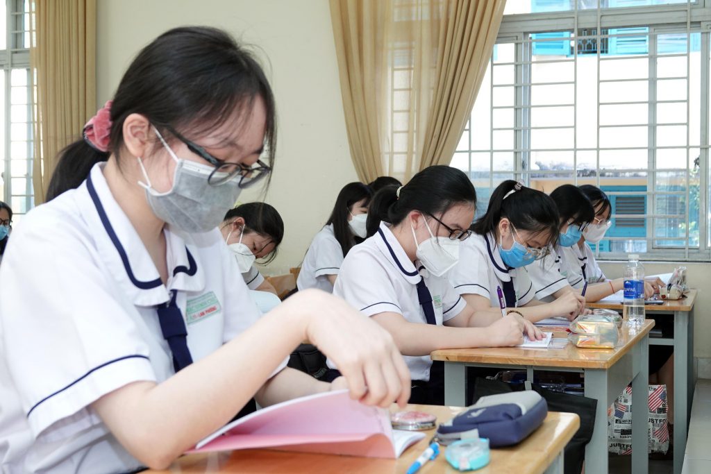 12 năm học tiếng Anh của học sinh