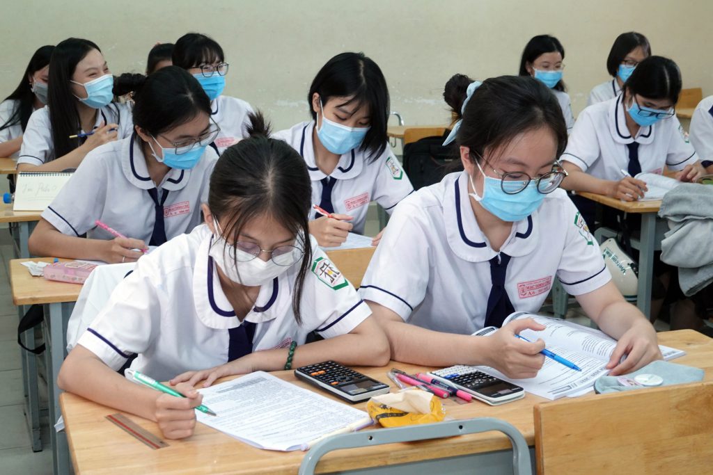 tiếng Anh của học sinh lớp 9