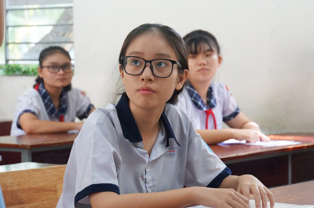 tiếng Anh của học sinh lớp 9